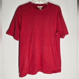 L.L. Bean Red Short Sleeve Tee